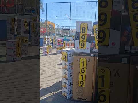 promoção da Casa Bahia na praça de Heliópolis @