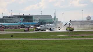 Brakes Catch Fire After Aborted Takeoff at YVR