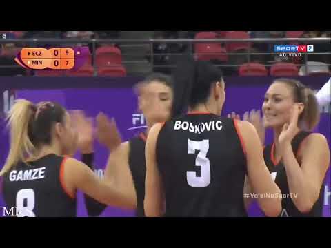 Eczacibasi x Minas • Mundial de Clubes de Voleibol Feminino 2018 • (China)