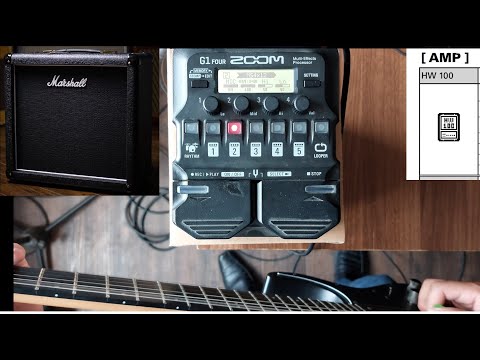 ZOOM G1 FOUR - ALL SOUNDS - PART 2: CABS