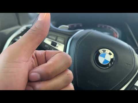 BMW X5 - How To Turn On/Off Windshield Wipers and Washer
