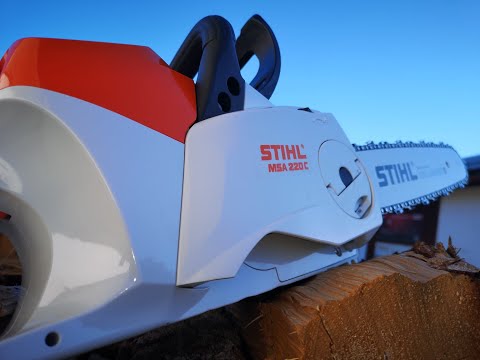 Stihl Akku-Motorsäge MSA 220 C-B vorgestellt, umfangreich erklärt, für verschiedenste Anwendungen.