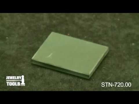 STN-720.00 - Gold Test Stone, Economy Test Stone - Jewelry Making Tools Demo