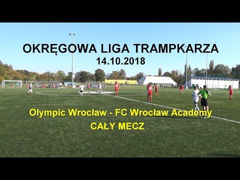 Okręgowa Liga Trampkarza 2018.10.14: Mecz Olympic Wrocław - FC Wrocław Academy (1:3)