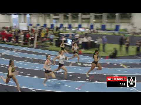 Audrey Leduc - Bronze national au 60m