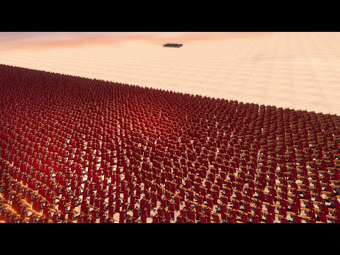 25.000 SPARTAN VS 250  MODERN SOLDIERS ULTIMATE EPIC BATTLE SIMULATOR