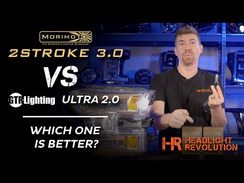 Morimoto 2Stroke 3.0 vs GTR Lighting Ultra 2 - Which LED bulb is better | Headlight Revolution