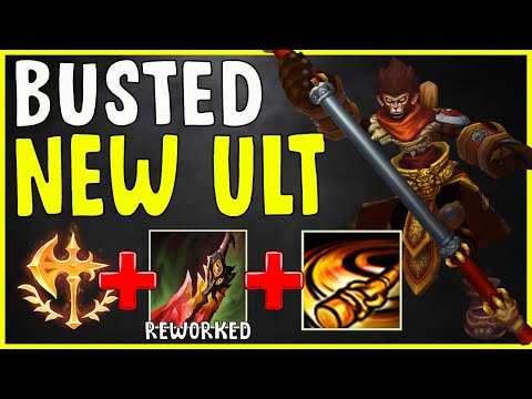 INSANE NEW KIT IS SO STRONG - WUKONG REWORK GAMEPLAY + NEW DEATHS DANCE | S10 League of Legends 10.6