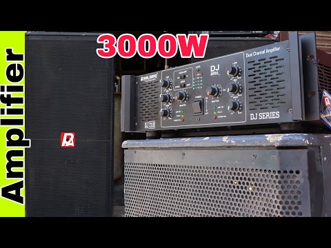 3000w DJ Amplifier//Real Audio DJ3.8