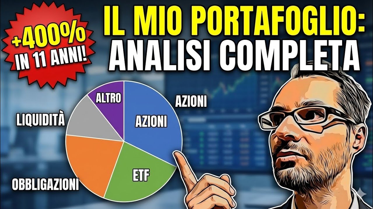 Portafoglio da +400% in 11 anni: Tutti i miei investimenti (Analisi completa)