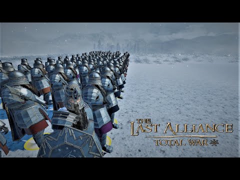 Total War Shogun 2 Last Alliance Kahzad Dum vs Mordor by Rise of Atlas