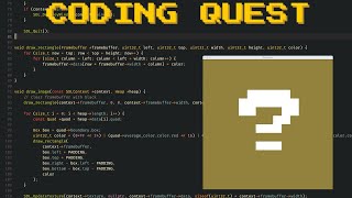 Quadtree Art, Part 1: Setting Up the Canvas