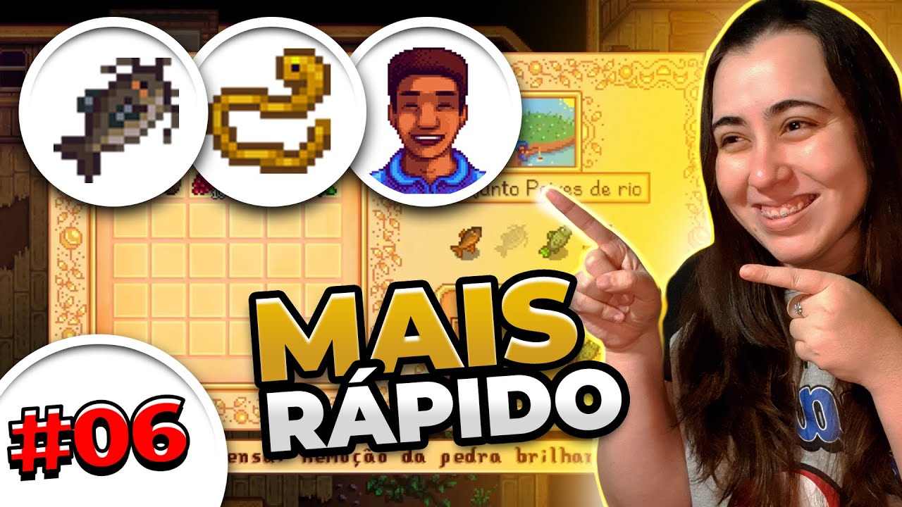 CENTRO COMUNITÁRIO MAIS RÁPIDO - Como jogar Stardew Valley #06