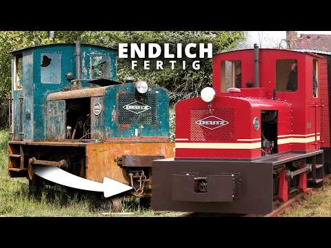 Die neue Deutz Lok bei der Museumsfeldbahn Leipzig-Lindenau