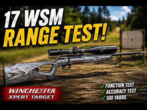 17 WSM Winchester Xpert Target First Impressions!