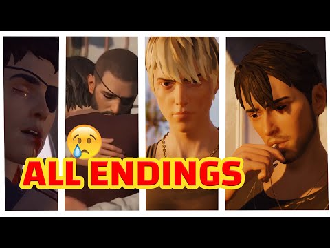 LIFE IS STRANGE 2 Episode 5 ALL 5 POSSIBLE ENDINGS [BAD & GOOD ENDINGS] (LIS2 Wolves)