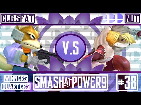S@P9 #38 - CLG. | SFAT (Fox) VS Nut (Sheik) - Winners Quarters