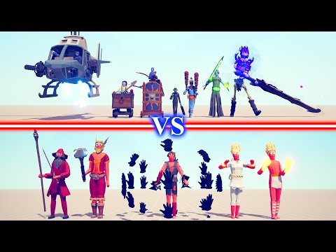 8 NEW HIDDEN UNITS Team vs LEGACY Team - Totally Accurate Battle Simulator TABS