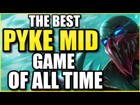 (*MUST WATCH*) THE BEST GAME OF PYKE MID EVER PLAYED! RANK 1 PYKE MID XDAVEMON BEATING UP CHALLENGER