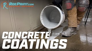 Considering a concrete coating Watch this video first.