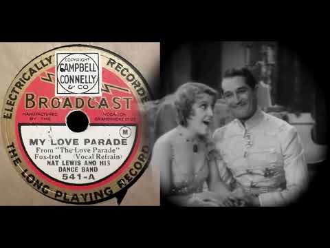 (1929) My Love Parade - Nat Lewis and his dance band