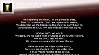 Hilltop Hoods - Drinking from the sun [Lyrics]