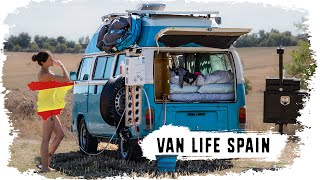 VAN LIFE SPAIN: Barcelona vs Spanish Wild Camping // S03E09