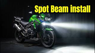 LedPerf SPOT BEAM LIGHTS INSTALL ON A TRIUMPH TIGER EXPLORER