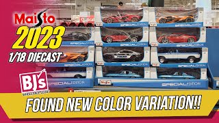 2023 MAISTO 1/18 NEW COLOR at BJ's !!