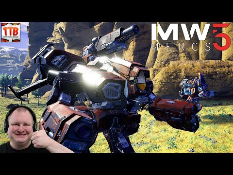 RIFLEMAN DIANA HERO MECH ACQUIRED! - 25 - Mechwarrior 5: Mercenaries DLC