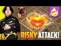 Klaus RISKS The War With INSANE ATTACK! 😱 - Clash of Clans