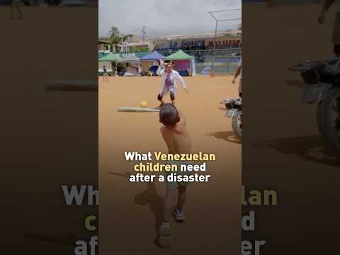 What Venezuelan children need after a disaster