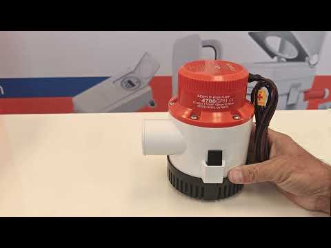 4700 GPH 01 Series Manual Bilge Pump | Seaflo Pumps