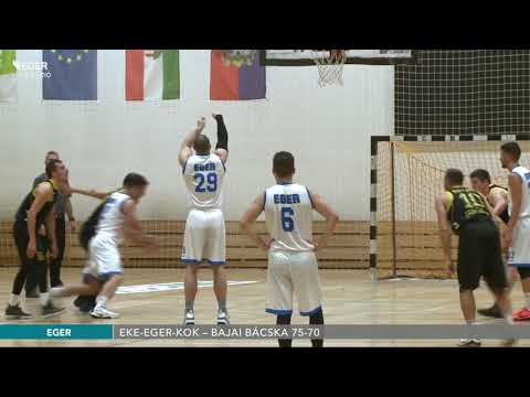 EKE-Eger-KOK – Bajai Bácska 75-70 - 2018.11.21.