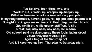 Snoop dogg feat Wiz Khalifa - Kush Ups (lyrics)