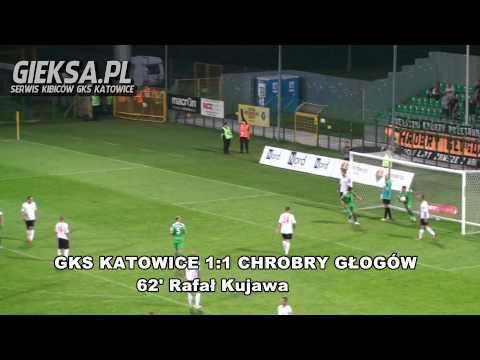 GKS Katowice -  Chrobry Głogów bramki
