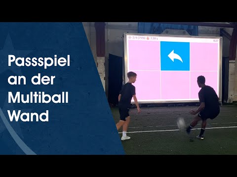 Innovatives Fußballtraining mit der Multiball Wall am Deutschen Fußball Internat
