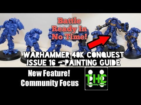Quick Painting Guide for your Inceptor and Hellblasters! Warhammer 40k Conquest - Issue 16
