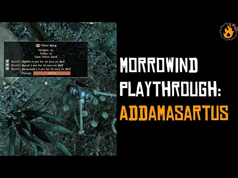 Morrowind: Main Quest Playthrough [2]: Addamasartus