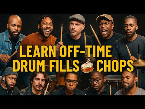Learn off-time Drum 🥁 Fills & Chops in 13 Minutes!
