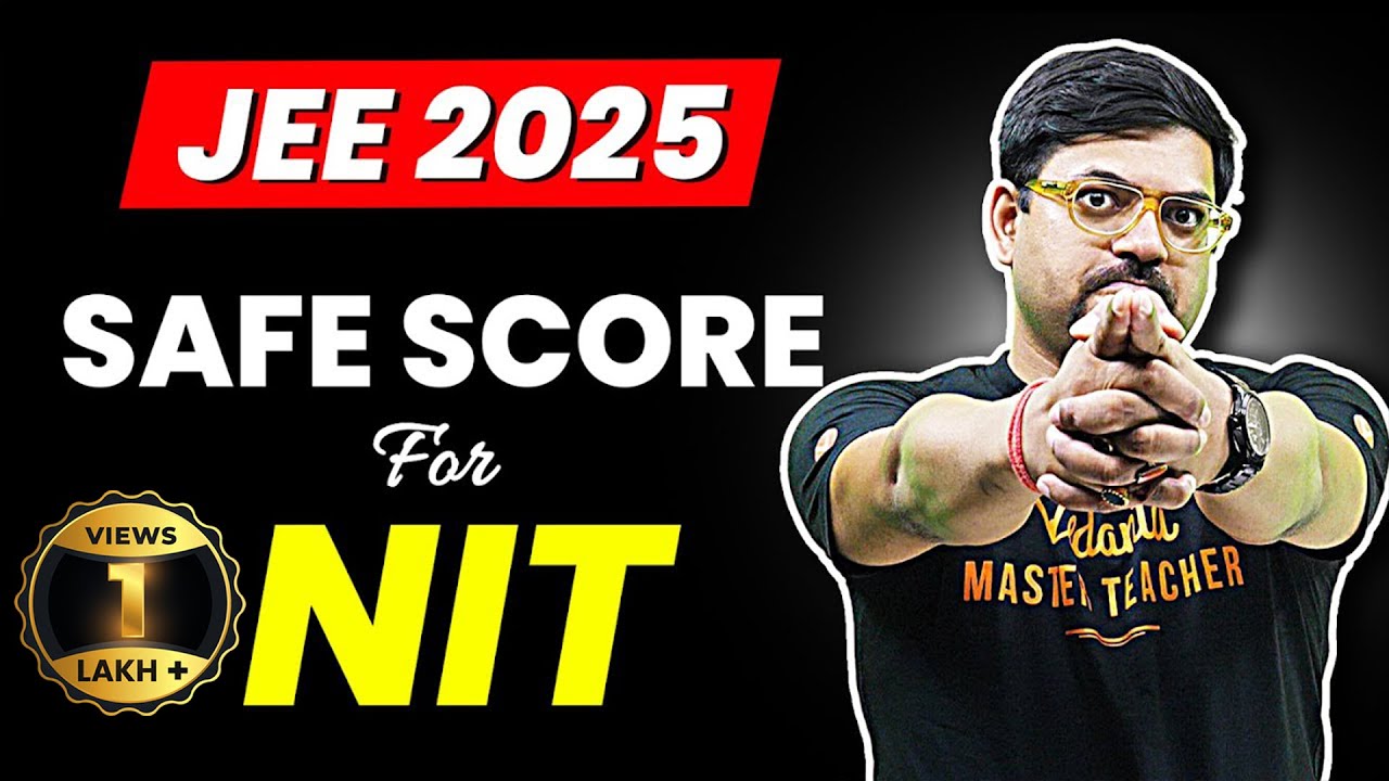 JEE Main 2025: Safe Score to get NIT | Category Wise Cut off for NIT🔍 | Harsh sir