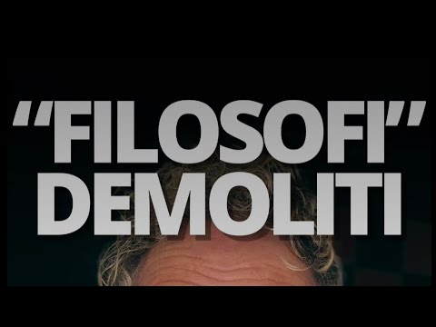 Robby Giusti - "PHILOSOPHER" Demolished by MELONI