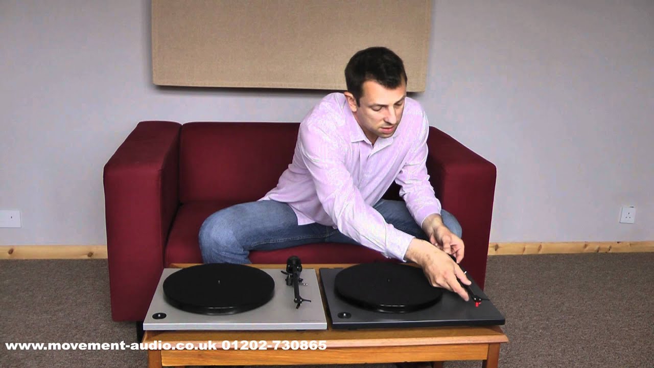 Виниловый проигрыватель Rega RP1, тёмно-серый