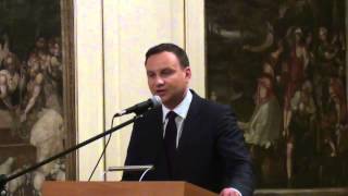 preview picture of video 'Brzeg Andrzej Duda 13 03 2015'