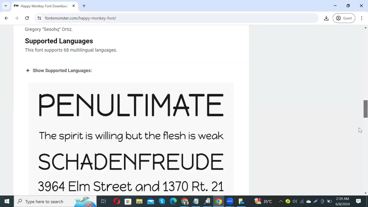 How to Download and Install Happy Monkey Font #trending #viral