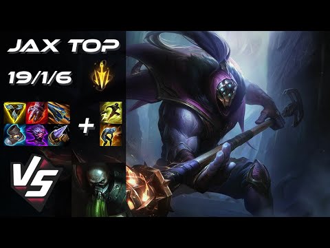 TOP Jax vs Urgot - EU Grandmaster Patch 25.22