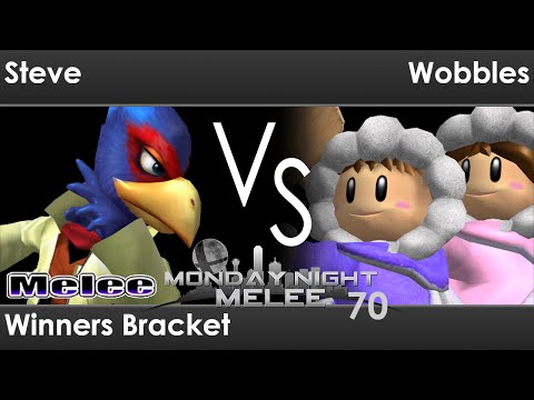 MNM 70 Melee - Steve (Falco) vs PG FX | Wobbles (ICs) - Winners Bracket