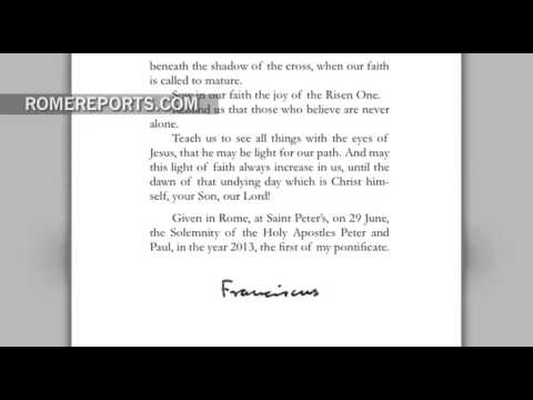 Click to Watch the The Faith of Christ in Pope Francis's Encyclical 'Lumen Fidei' video