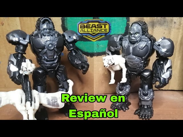 Vídeo relacionado con Transformers - Película Rise of The Beasts - Beast Alliance - Pack Doble Beast Weaponizers - Juguete de Optimus Primal - A Partir de 6 años - 12,5 cm