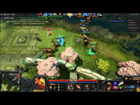 [Dota2] Bounty Hunter- Divine Rapier 1-Hit Kills [HD]